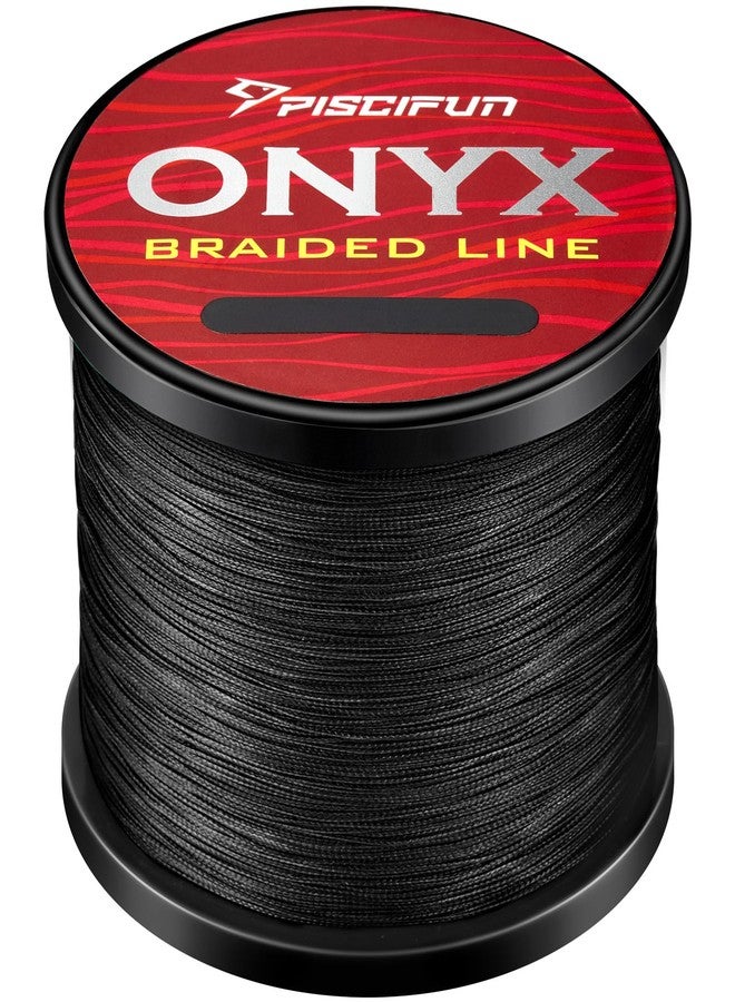 Piscifun Onyx Braided Fishing Line Advanced Superline Braid Lines 150Yd 20lb Black - Image 1
